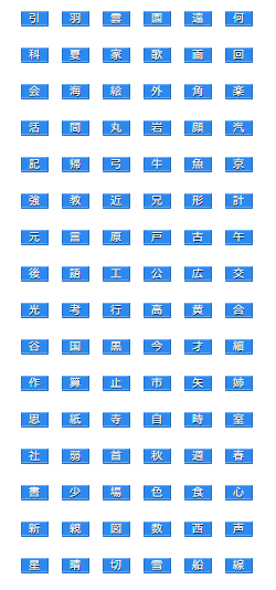 学校で習う漢字三体字典 小学生編二年生のまとめ 髓心