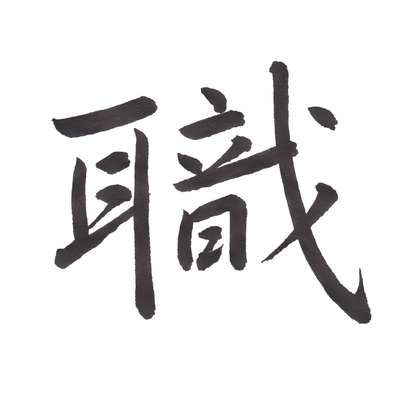 学校で習う漢字三体字典 小学五年生編 Part150 髓心