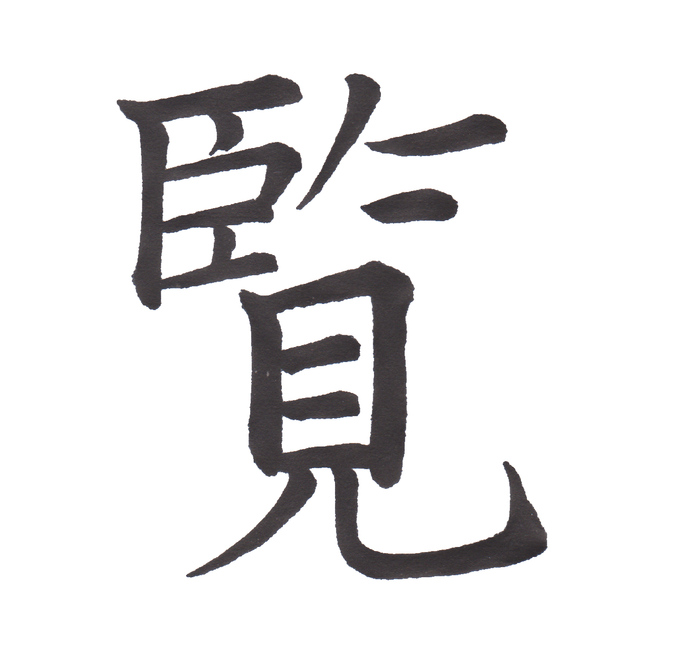 学校で習う漢字三体字典 小学六年生編 Part5 髓心